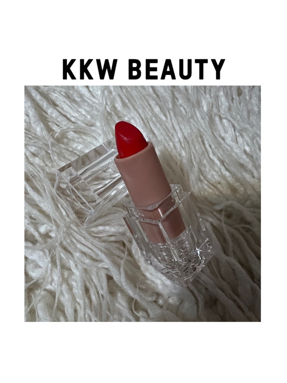 KKW Beauty Red Crème Lipstick In Classic Red
